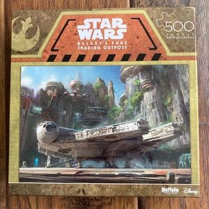 Star Wars Galaxy’s Edge Trading Outpost 500 piece puzzle 🧩